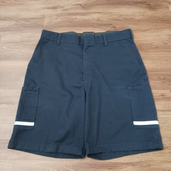 Stan Herman Cargo Shorts Mens 36L-105 Navy Blue-Reflective VF Imagewear Delivery - Picture 1 of 5